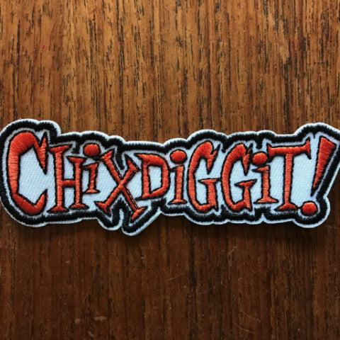 Chixdiggit Logo Patch!